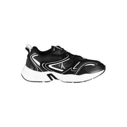 Zapatillas de hombre de poliuretano negras Calvin Klein