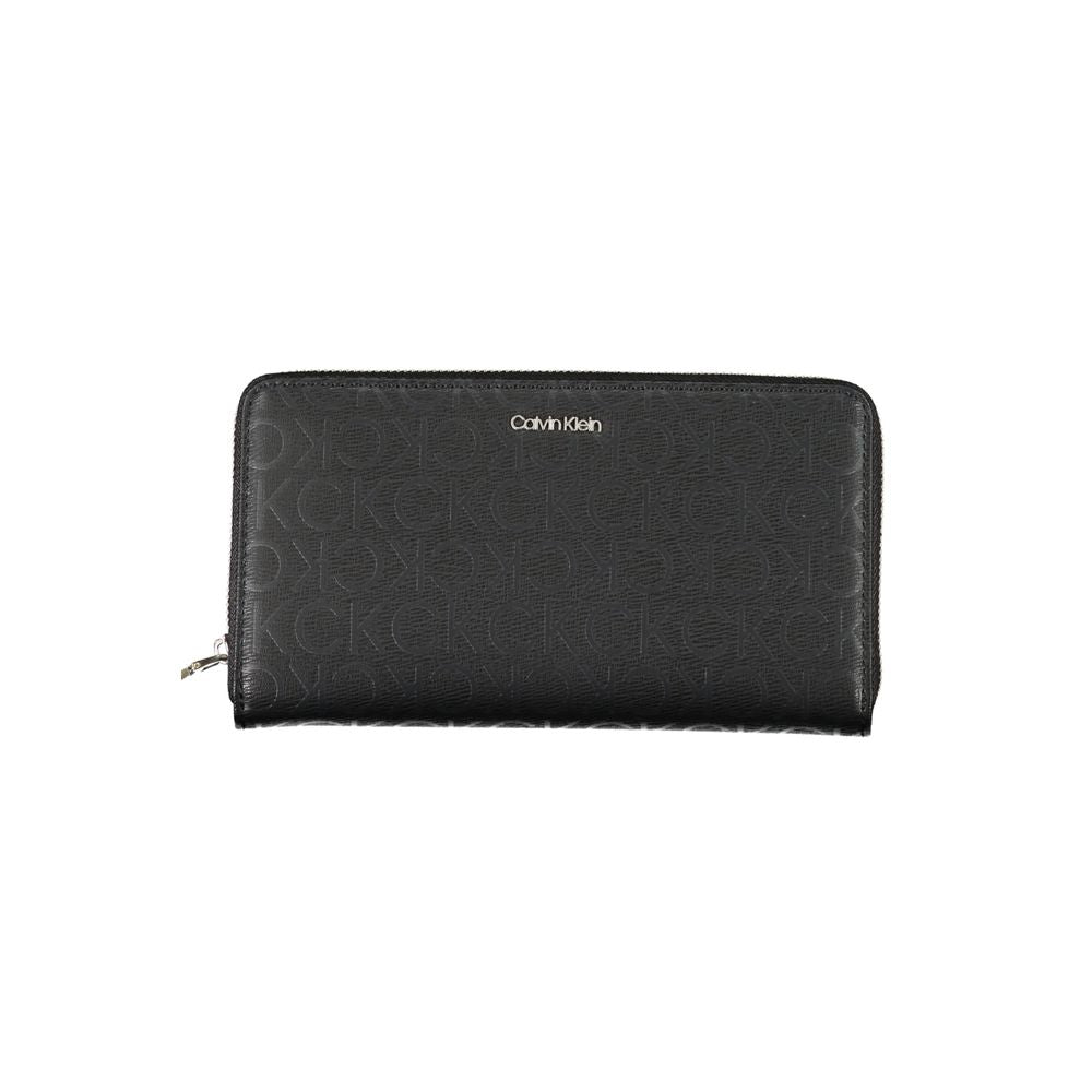 Billetera Calvin Klein Nero de poliéster para mujer