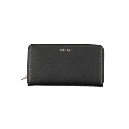 Billetera Calvin Klein Nero de poliéster para mujer