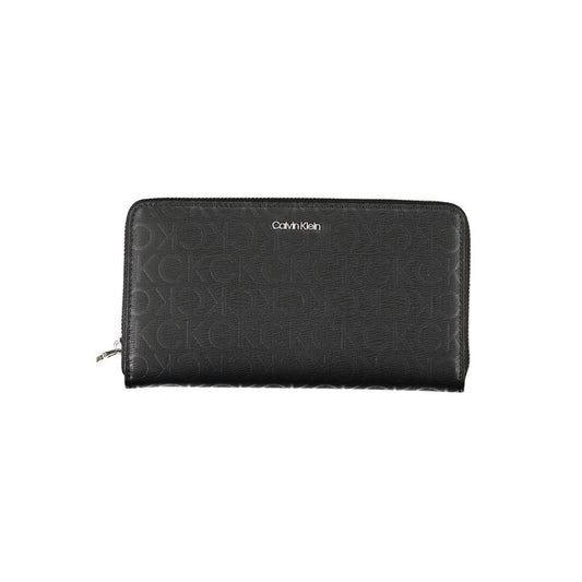 Billetera Calvin Klein Nero de poliéster para mujer