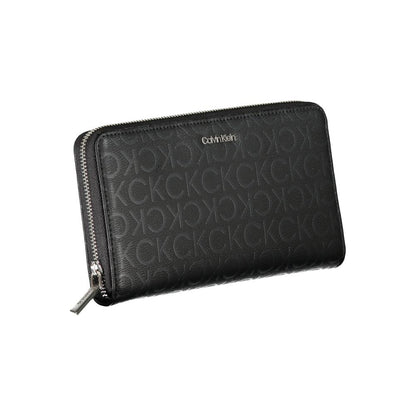 Billetera Calvin Klein Nero de poliéster para mujer