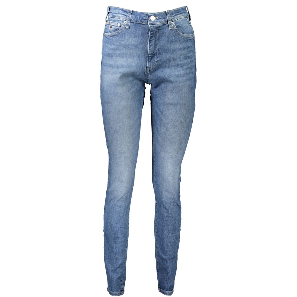 Tommy Hilfiger Jeans de Algodón Azules para Mujer