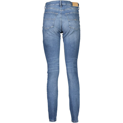Tommy Hilfiger Jeans de Algodón Azules para Mujer