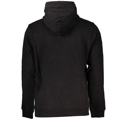Sudadera Tommy Hilfiger negra de algodón para hombre