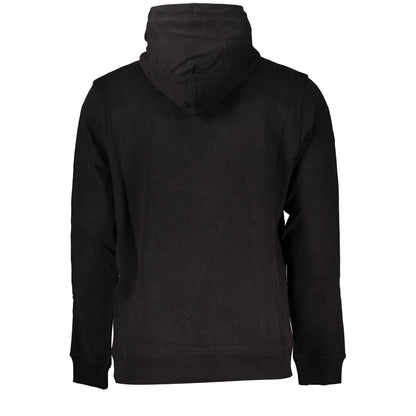 Sudadera Tommy Hilfiger negra de algodón para hombre