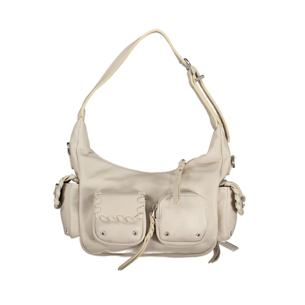 Bolso de mujer Desigual de poliuretano blanco