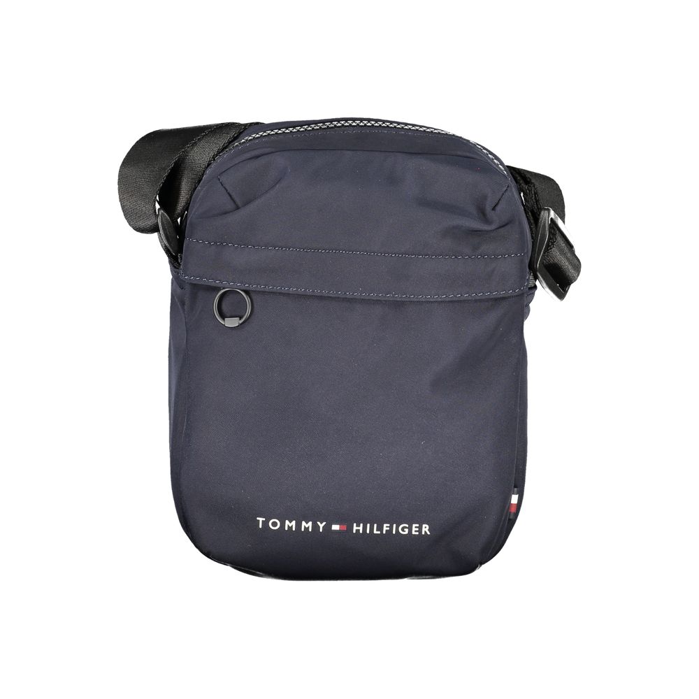 Bandolera de hombre Tommy Hilfiger azul de poliéster reciclado