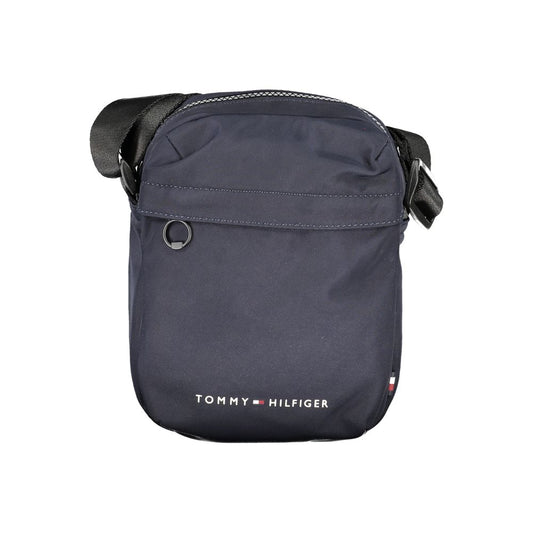Bandolera de hombre Tommy Hilfiger azul de poliéster reciclado