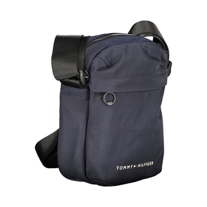 Bandolera de hombre Tommy Hilfiger azul de poliéster reciclado
