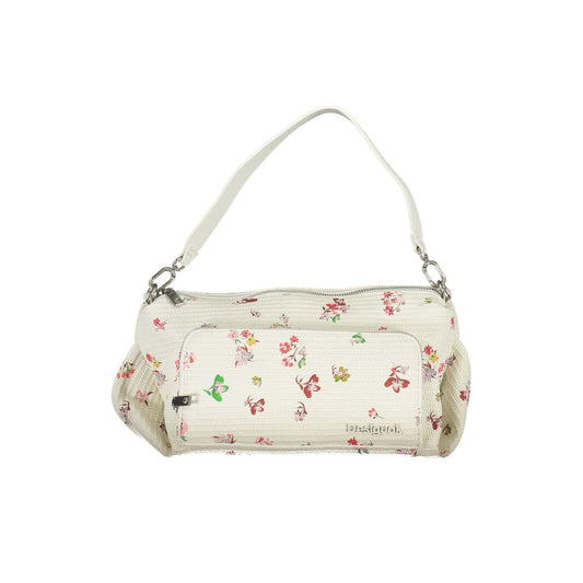 Bolso de mano Desigual de poliuretano blanco para mujer