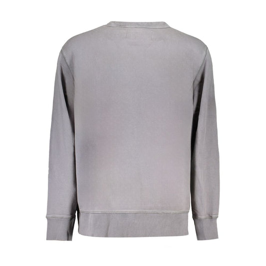 Sudadera gris de algodón Calvin Klein para hombre