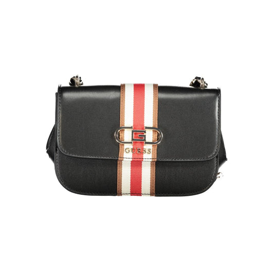 Guess Jeans Nero Poliuretano Bolso de Mujer