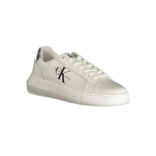 Zapatilla Calvin Klein Bianco de poliuretano para mujer