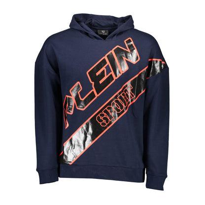 Sudadera de algodón azul Plein Sport para hombre