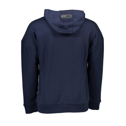 Sudadera de algodón azul Plein Sport para hombre