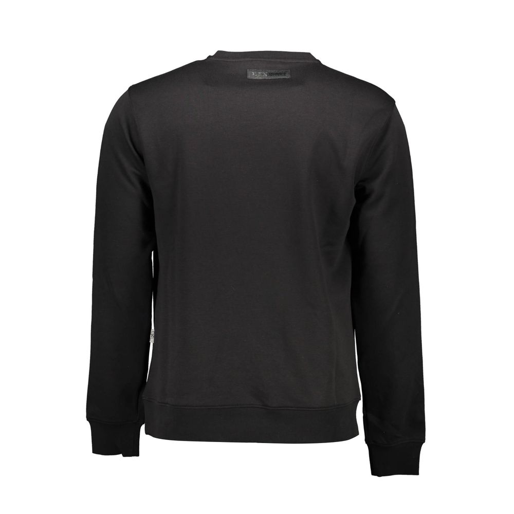 Sudadera de hombre de algodón negra Plein Sport