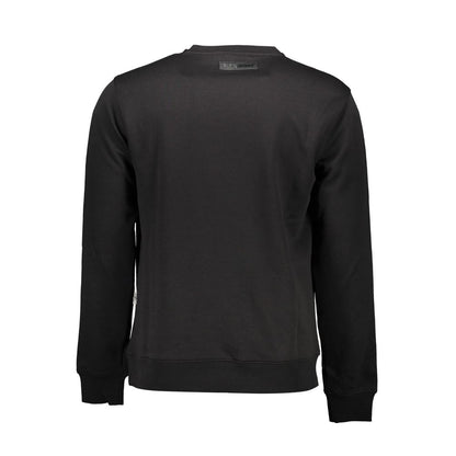Sudadera de hombre de algodón negra Plein Sport