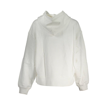 Suéter de algodón blanco Calvin Klein para mujer