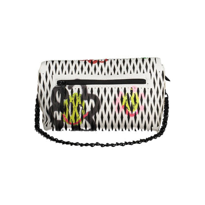 Bolso de mano Desigual de poliuretano blanco para mujer