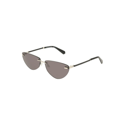 Gafas de sol Calvin Klein de metal negro para mujer