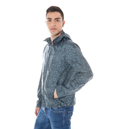 Chaqueta de hombre Calvin Klein gris de poliamida