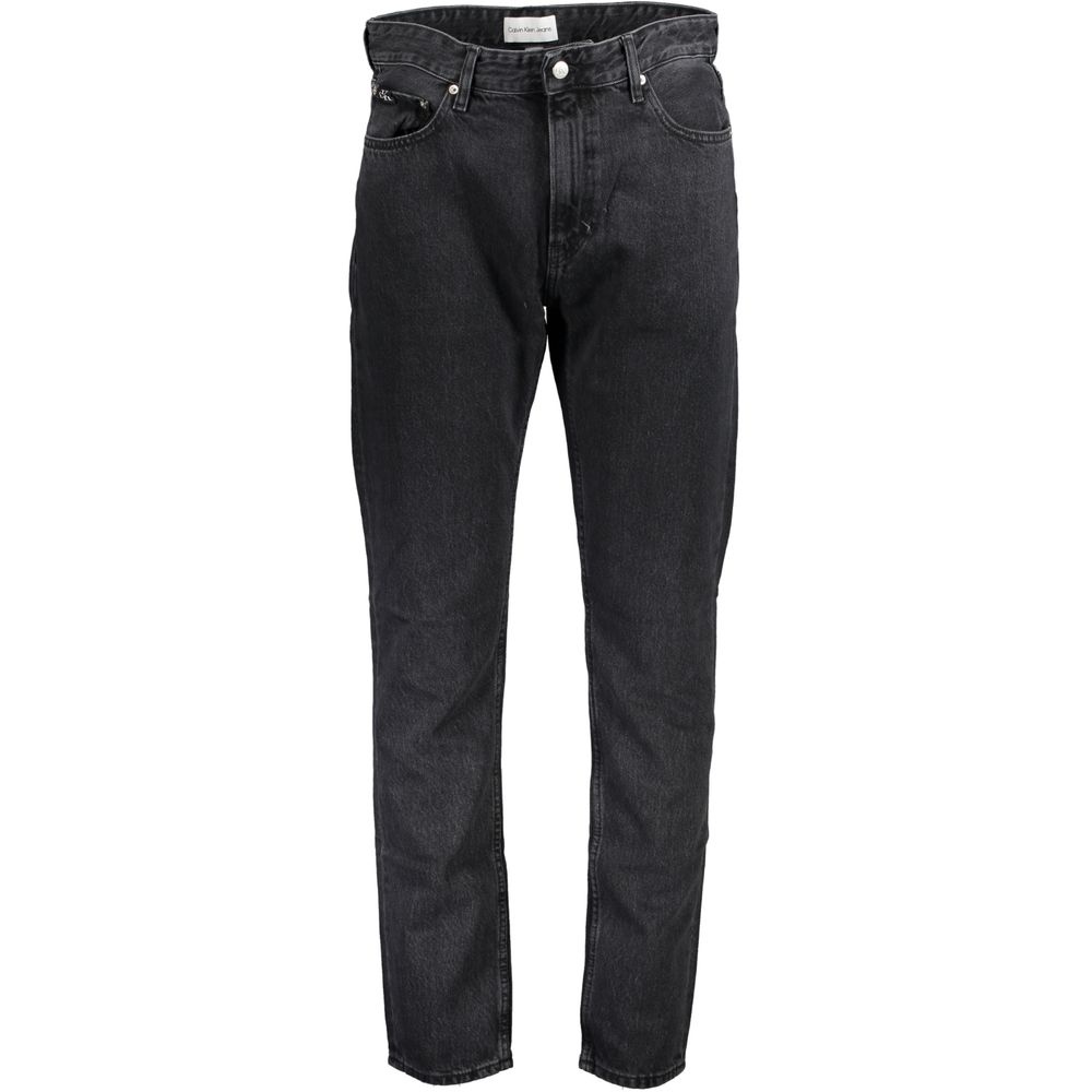 Calvin Klein Pantalones Vaqueros de Algodón Negros para Hombre