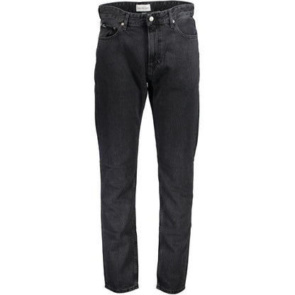 Calvin Klein Pantalones Vaqueros de Algodón Negros para Hombre