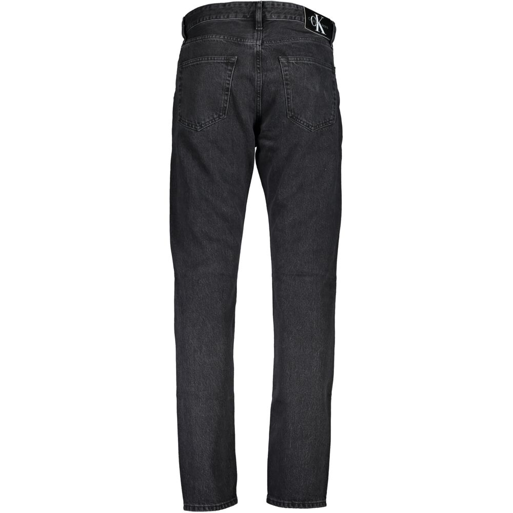Calvin Klein Pantalones Vaqueros de Algodón Negros para Hombre
