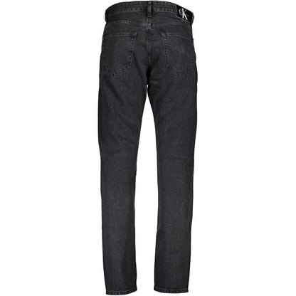 Calvin Klein Pantalones Vaqueros de Algodón Negros para Hombre