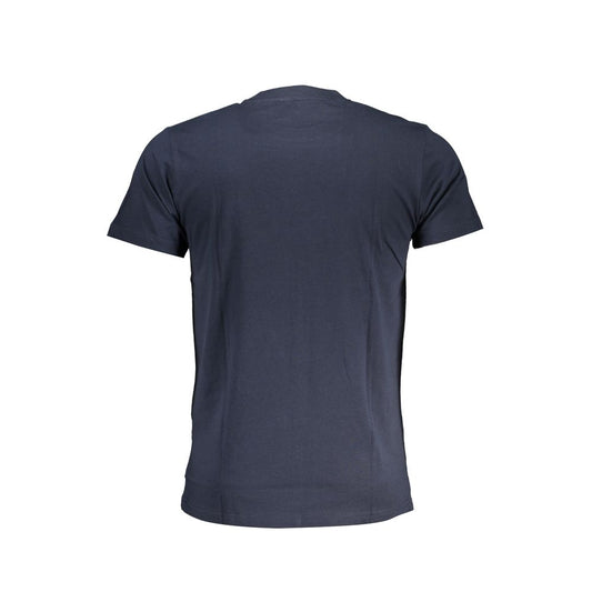 Camiseta de algodón azul Cavalli Class para hombre