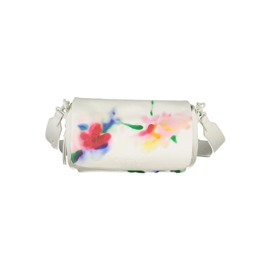 Bolso de hombro Desigual Bianco de poliuretano para mujer