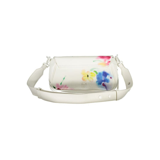 Bolso de hombro Desigual Bianco de poliuretano para mujer