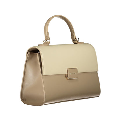 Bolso de mujer Mario Valentino de poliuretano beige
