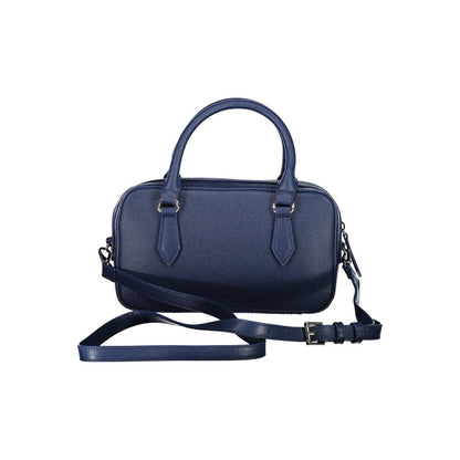 Bolso de mujer de poliuretano azul Mario Valentino
