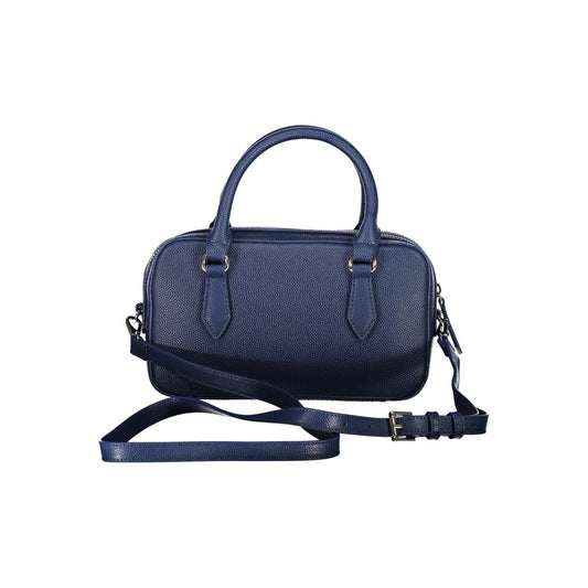 Bolso de mujer de poliuretano azul Mario Valentino