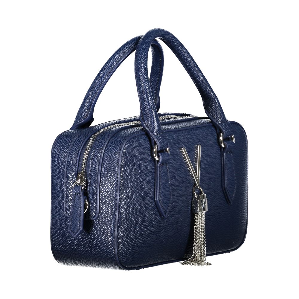 Bolso de mujer de poliuretano azul Mario Valentino