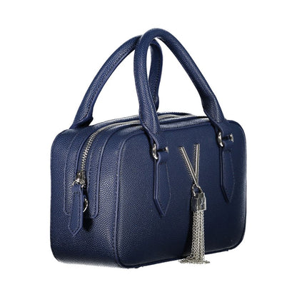 Bolso de mujer de poliuretano azul Mario Valentino