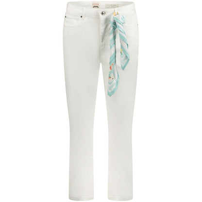 Vaqueros skinny Guess Jeans Bianco de lyocell para mujer