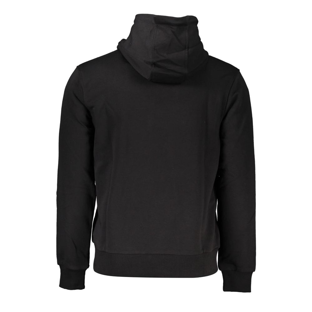 Sudadera de algodón negra para hombre Cavalli Class