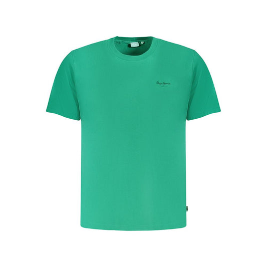 Camiseta de Algodón Verde para Hombre Pepe Jeans
