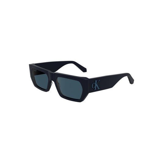 Gafas de sol Calvin Klein de acetato azul para mujer