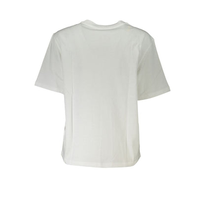 Camiseta de algodón blanca Patrizia Pepe