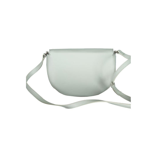 Bolso de mano Calvin Klein de poliuretano negro para mujer