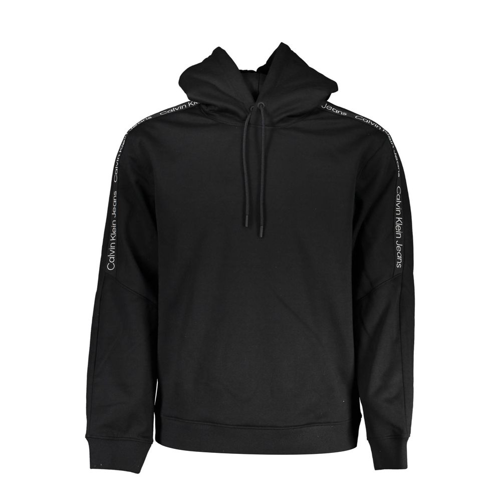 Sudadera Calvin Klein negra de poliéster para hombre