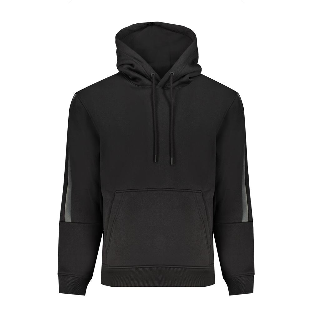 Sudadera de algodón negra para hombre Calvin Klein