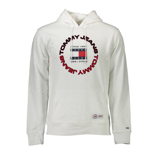 Sudadera de algodón blanca para hombre Tommy Hilfiger
