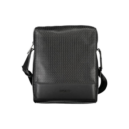 Cartera de cuero negro para hombre Calvin Klein