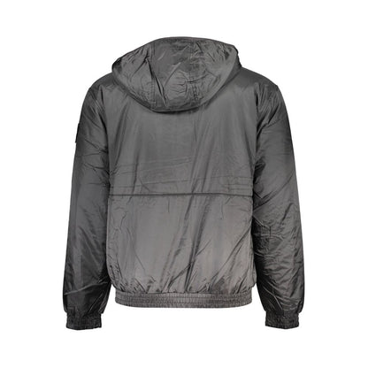 Chaqueta de poliéster negra Calvin Klein para hombre