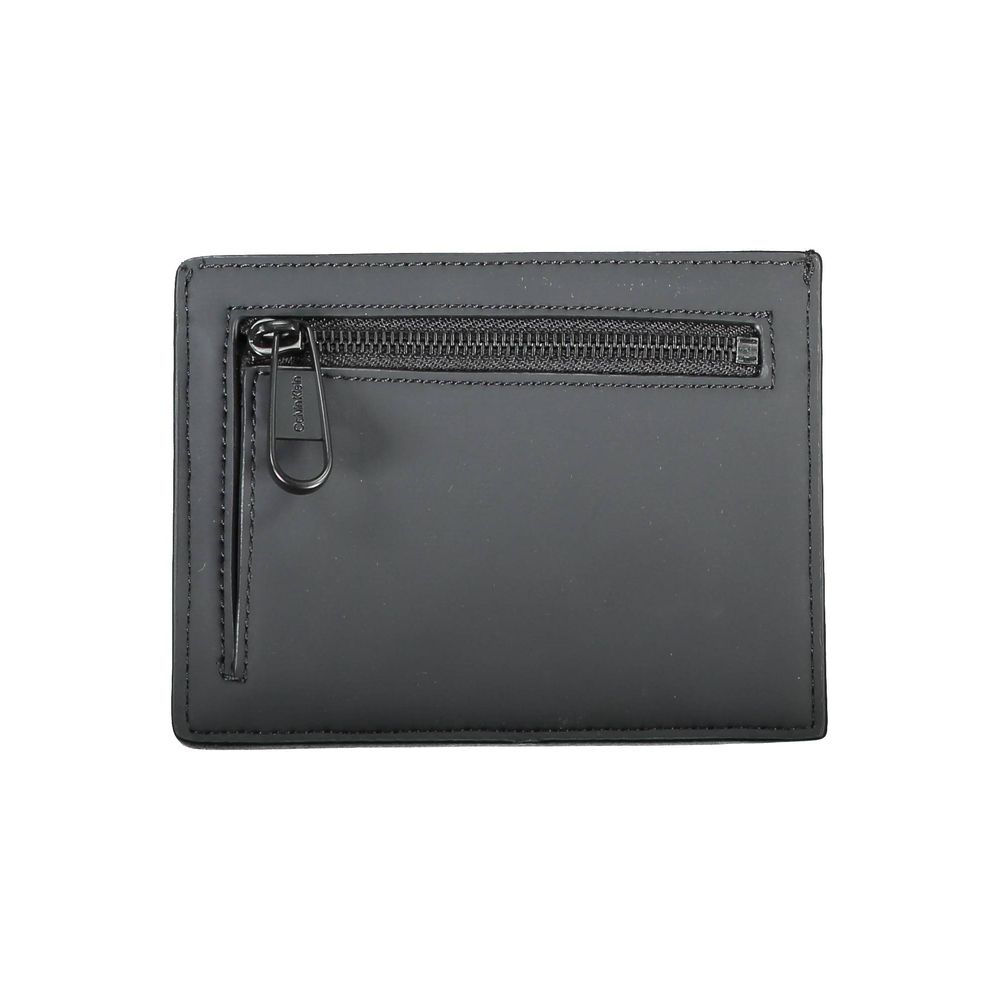 Tarjetero de hombre Calvin Klein Nero de poliuretano