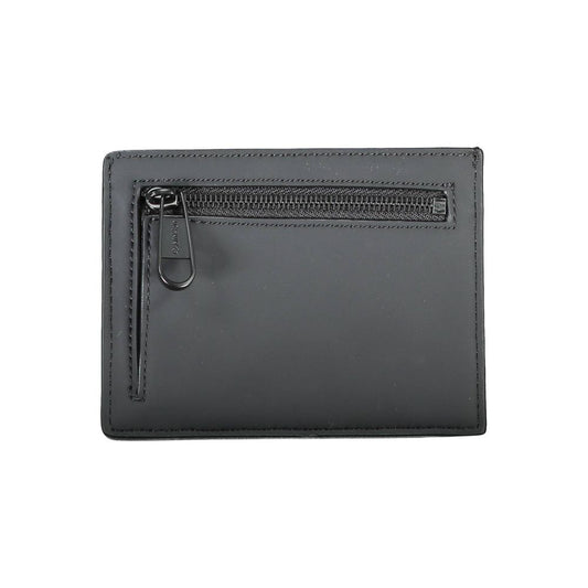 Tarjetero de hombre Calvin Klein Nero de poliuretano